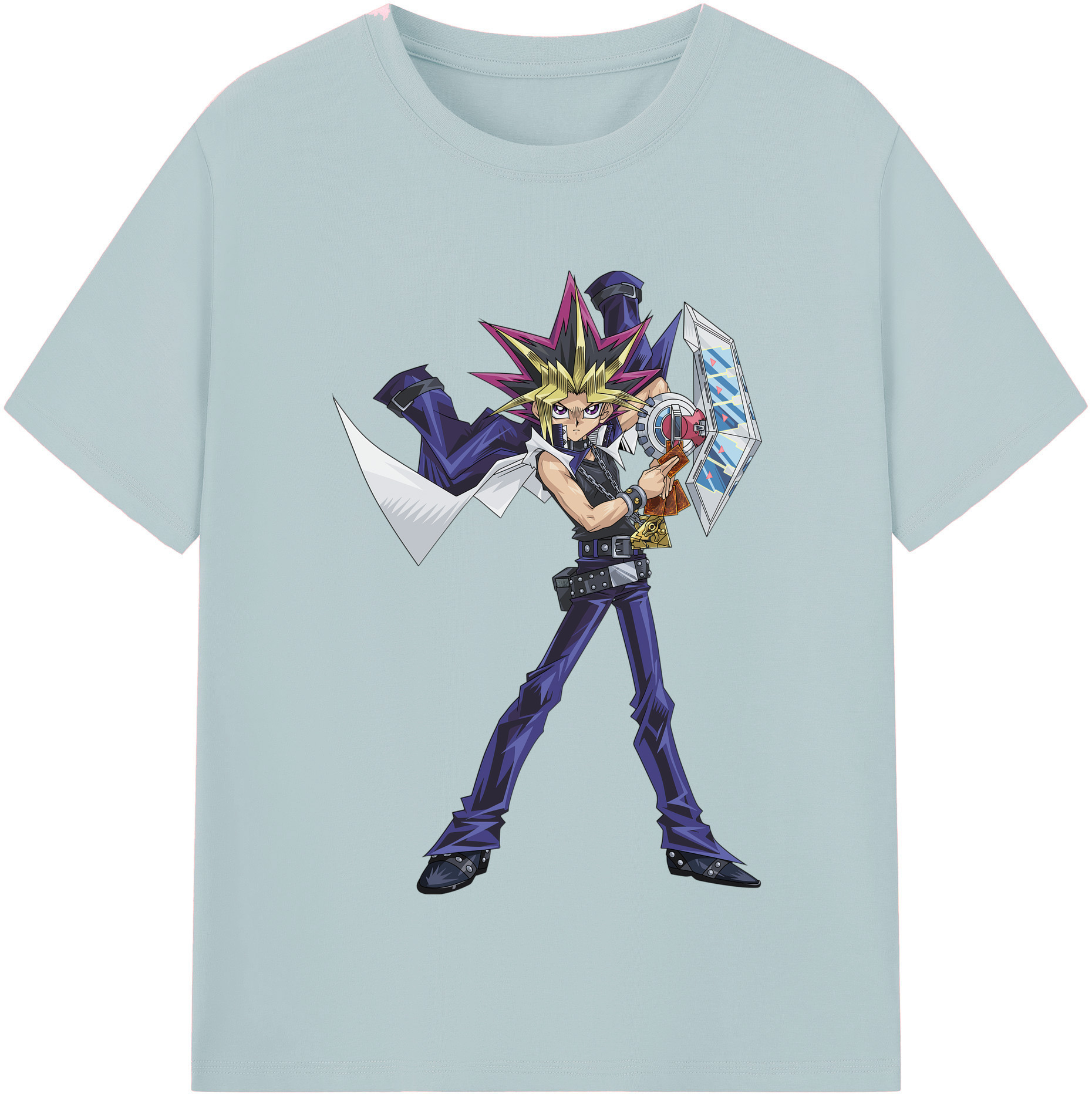（画像用） 遊☆戯☆王 Yu-Gi-Oh! 綿100％半袖Tシャツ（フロントプリント）